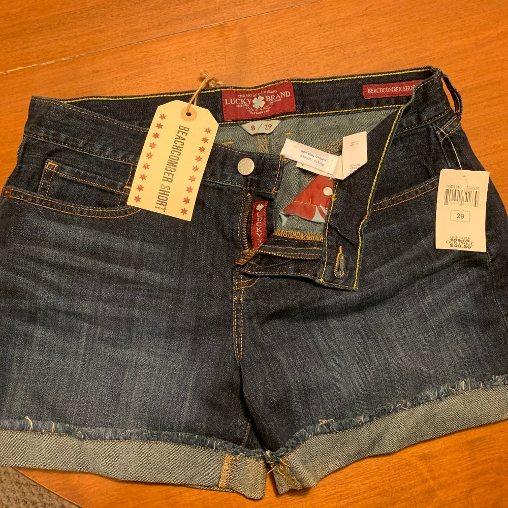 Lucky Brand “Beachcomber Short” Jean Shorts NWT